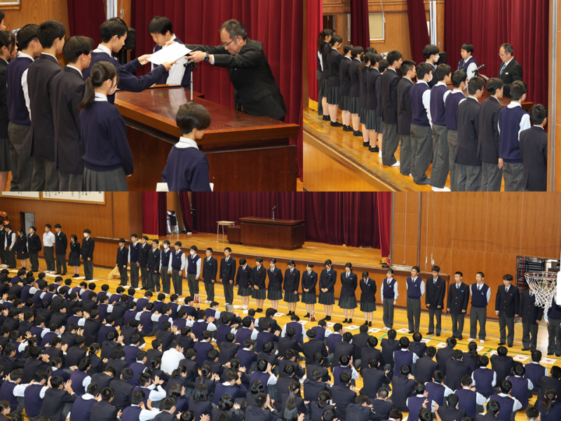 表彰伝達の様子