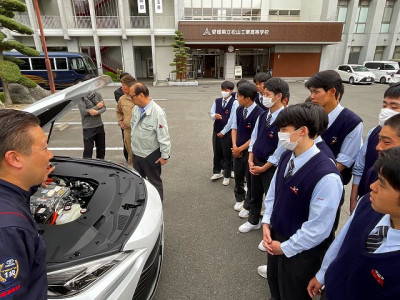 車両見学③