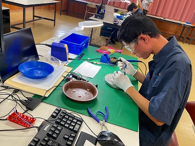 競技の様子②