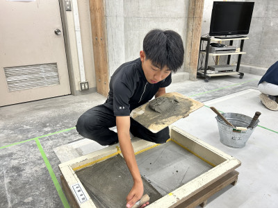 実技指導の様子