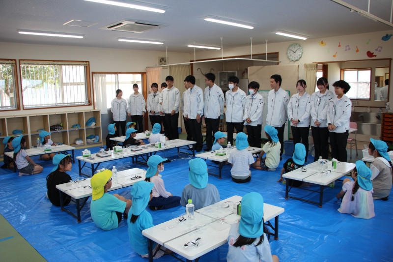 おもしろ実験教室の様子