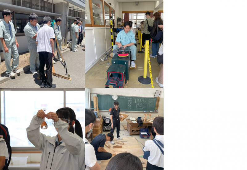 学科紹介の様子