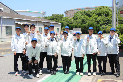 企業見学の様子