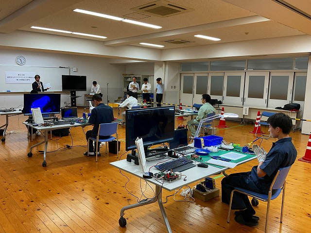 競技会場の様子