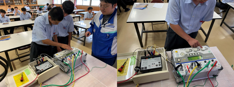 地絡方向継電器（DGR）の動作試験