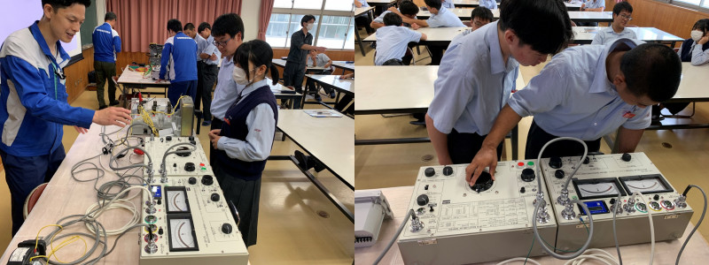 過電流継電器の動作確認