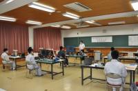 高校生ものづくりコンテスト愛媛県大会(電子回路組立部門)