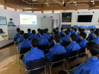 本川発電所見学