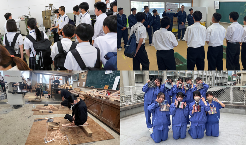 中学生向け学校説明会の様子2