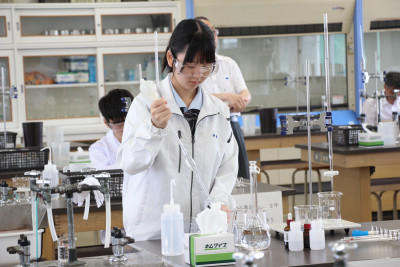 分析作業の様子②