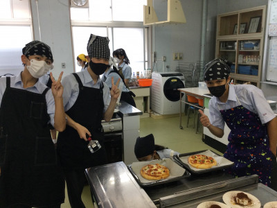 4班 焼き上がりの様子