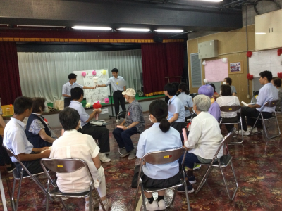 競技説明の様子