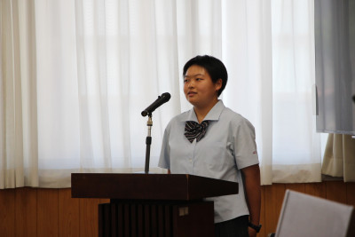 閉会式の様子①