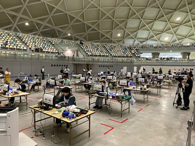 競技会場の様子
