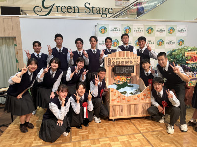 建築科3年生によるカウントダウンボード