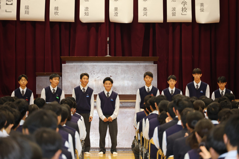 表彰伝達の様子