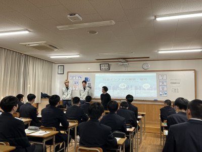 企業説明会の様子（情報電子）