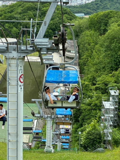 大倉山ジャンプ競技場見学２