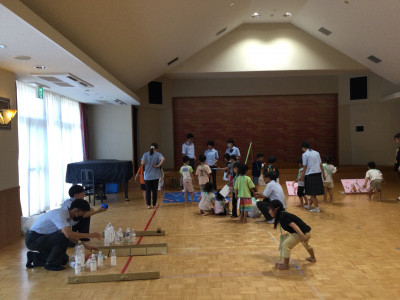 夏祭り交流の様子1