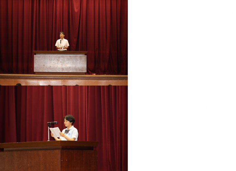 ２学期始業式